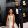 Nipsey Hussle et sa fille aux 61e Grammy Awards. Los Angeles, le février 2019.