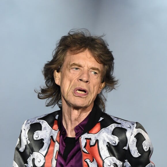 Mick Jagger - Les Rolling Stones en concert au stade Orange Vélodrome à Marseille le 26 juin 2018. © Lionel Urman/Bestimage