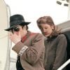 Michael Jackson et Lisa Marie Presley à Londres, le 9 août 1994.