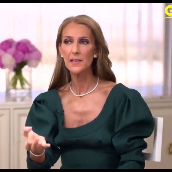 Céline Dion dans Good Morning America, le 2 avril 2019