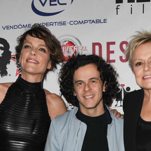 Anne Le Nen, Michaël Gregorio et Muriel Robin - Avant-première du film "Des gens bien" au cinéma Gaumont-Opéra à Paris le 2 avril 2019. © Coadic Guirec/Bestimage