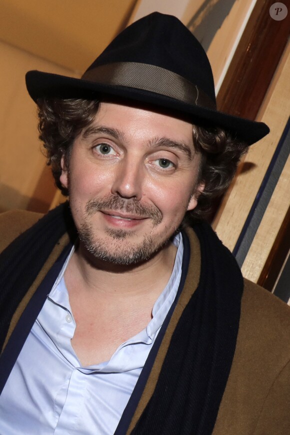 Exclusif - Alex Vizorek - Marcel Amont célèbre son 90e anniversaire sur la scène de l'Alhambra à Paris le 2 avril 2019. © Cédric Perrin/Bestimage