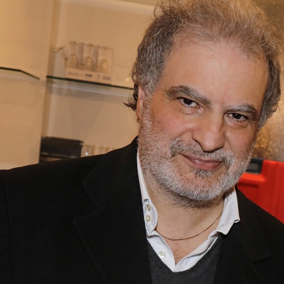 Exclusif - Raphaël Mezrahi - Marcel Amont célèbre son 90e anniversaire sur la scène de l'Alhambra à Paris le 2 avril 2019. © Cédric Perrin/Bestimage