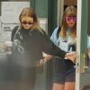 Taylor Swift et Gigi Hadid ont été aperçues dans les rues de New York, le 13 juillet 2018.