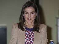 Letizia d'Espagne fait sensation en jupe Hugo Boss, sans Felipe