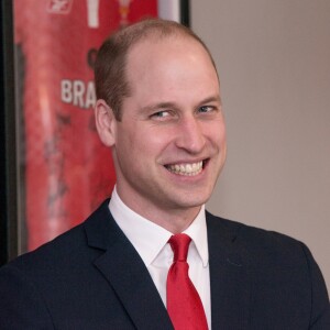 Le prince William, duc de Cambridge, inaugure la brasserie Brains à Cardiff avant d'assister au match de rugby Pays de Galles / Ireland le 16 mars 2019.