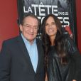 Jean-Pierre Pernaut et sa femme Nathalie Marquay - Les célébrités lors de la générale de la pièce de théâtre "La Tête Dans Les Etoiles" au Théâtre de la Gaîté-Montparnasse à Paris, France, le 24 mai 2018. © Coadic Guirec/Bestimage