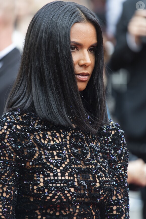 Shy'm - Montée des marches du film "Everybody Knows" lors de la cérémonie d'ouverture du 71ème Festival International du Film de Cannes, France, le 8 mai 2018. © Pierre Perusseau/Bestimage