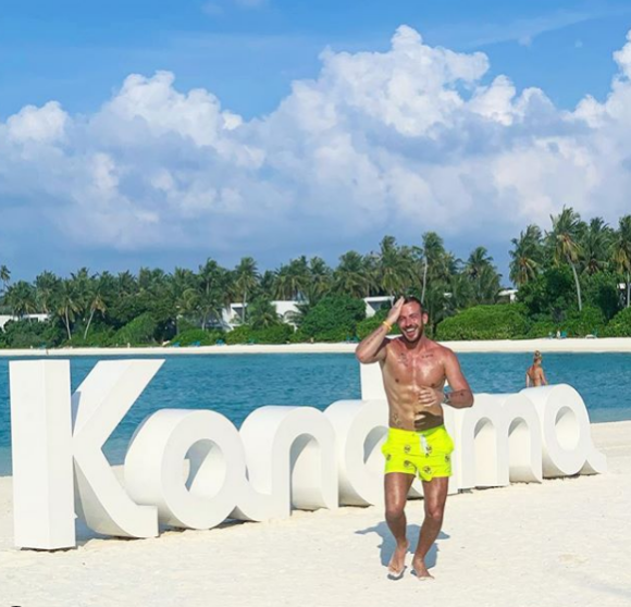 Julien Bert en vacances aux Maldives - Instagram, 7 mars 2019