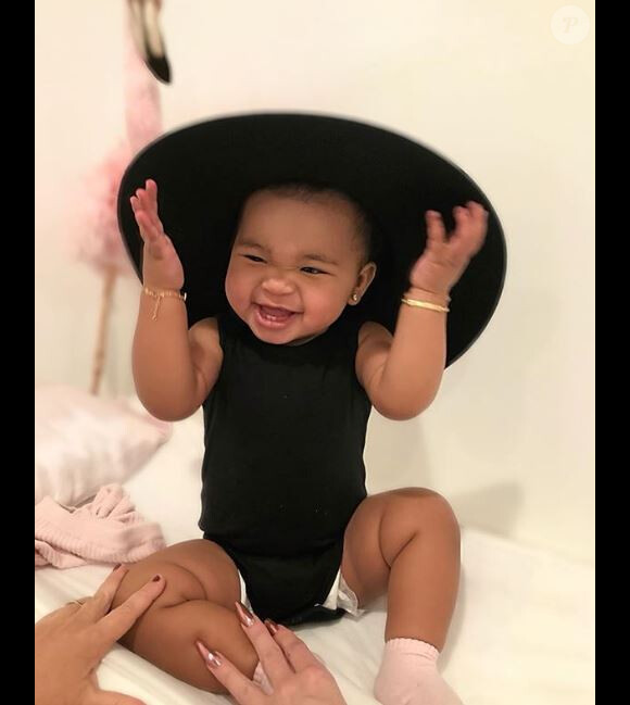 True Thompson, la fille de Khloé Kardashian et Tristan Thompson sur Instagram le 15 février 2019.