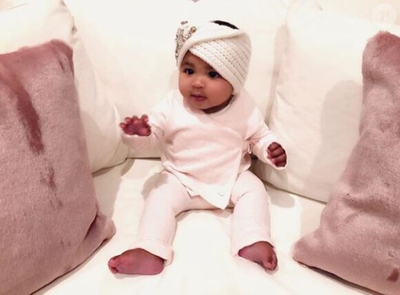 True Thompson, la fille de Khloé Kardashian et Tristan Thompson sur Instagram le 23 décembre 2018.