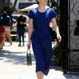 Exclusif - Emma Roberts à la sortie de l'institut de beauté Nine Zero One dans le quartier de West Hollywood à Los Angeles, Californie, Etats-Unis, le 6 avril 2019.