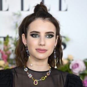 Emma Roberts au photocall du "ELLE Tribute to Emma Roberts" à Madrid, le 3 avril 2019.