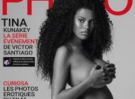 Tina Kunakey, enceinte et nue : sublime en couverture de magazine