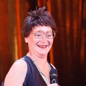 Julie Ferrier - 2ème cérémonie de remise de prix "Les Topor 2 : Les prix de l'inattendu" au théâtre du Rond-Point à Paris le 15 avril 2019. © CVS/Bestimage