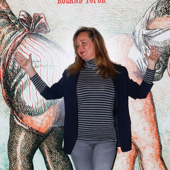 Julie Ferrier - Photocall de la 2ème cérémonie de remise de prix "Les Topor 2 : Les prix de l'inattendu" au théâtre du Rond-Point à Paris le 15 avril 2019. © CVS/Bestimage