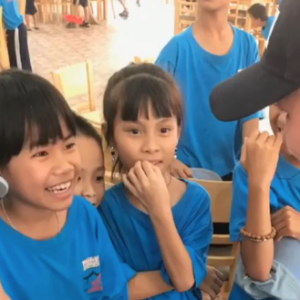 Laeticia Hallyday sur Instagram, le mercredi 17 avril 2019. Voyage au Vietnam.