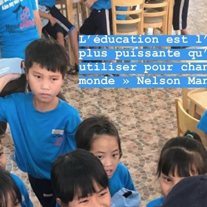 Laeticia Hallyday sur Instagram, le mercredi 17 avril 2019. Voyage au Vietnam.