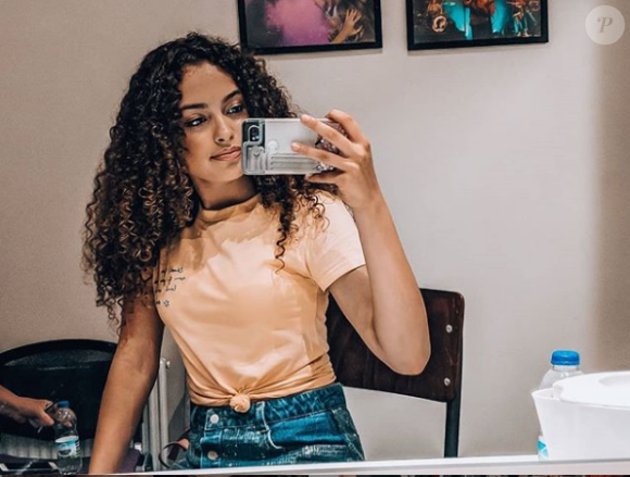 Selfie de Mya-Lecia Naylor sur Instagram. Février 2019