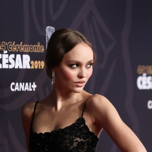 Lily-Rose Depp - Photocall de la 44ème cérémonie des César à la salle Pleyel à Paris. Le 22 février 2019 © Borde-Jacovides / Bestimage