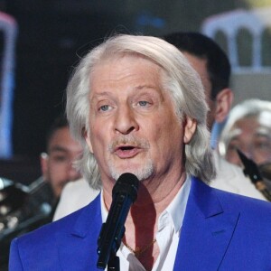 Exclusif - Patrick Sébastien lors de l'enregistrement de la dernière des "Années Bonheur" présentée par Patrick Sébastien à Saint-Denis le 12 février 2019. Pour les téléspectateurs, P.Sébastien fera ses adieux à l'émission lors de la diffusion le 11 mai 2019. © Giancarlo Gorassini / Bestimage