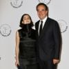 Olivier Sarkozy et sa fille Margot au gala du 20e anniversaire de YAGP (Youth america grand prix) organisé le 18 avril 2019 à New York.