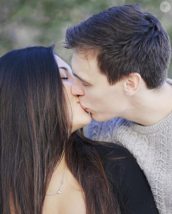 Louis Ducruet et sa fiancée Marie Chevallier, photo Instagram. Le couple a fêté le 1er mars 2019 ses sept ans d'amour, à quelques mois de son mariage.