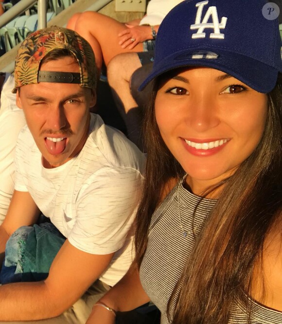 Louis Ducruet et sa fiancée Marie Chevallier, photo Instagram issue du compte de Marie. Le couple a fêté le 1er mars 2019 ses sept ans d'amour, à quelques mois de son mariage.