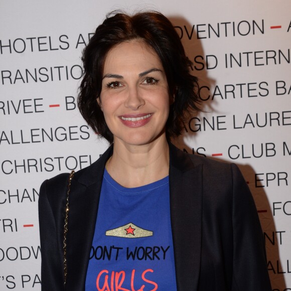 Helena Noguerra - Photocall du déjeuner "Chinese Business Club" au Pavillon Gabriel à Paris, à l'occasion de la journée des droits des femmes. Le 8 mars 2019 © Rachid Bellak / Bestimage
