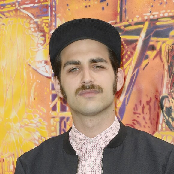 Exclusif - Tanel Derard (fils de Helena Noguerra) - Exposition "H Tag Love Market" à Paris, le 6 juin 2015.