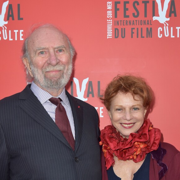 Jean-Pierre Marielle et sa femme Agathe Natanson - Festival International du Film Culte à Trouville-sur-Mer le 16 juin 2016. © Giancarlo Gorassini / Bestimage