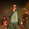 Doc Gynéco (Bruno Beausir) - Le collectif hip-hop français: Le Secteur Ä en showcase au Pau Brazil à Paris, France, le 5 avril 2018. © Veeren/Bestimage