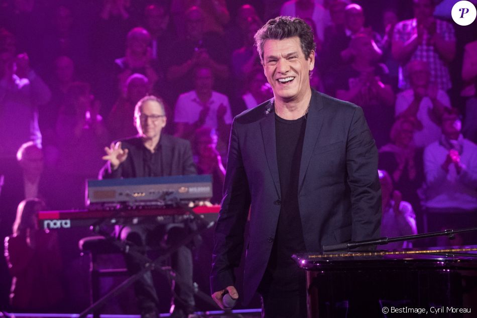 Exclusif Marc Lavoine Enregistrement De L Emission Bon Anniversaire Veronique Sanson Qui Sera Diffusee Le 26 Avril 19 A 21 Heures Sur France 3 Paris Le 8 Purepeople