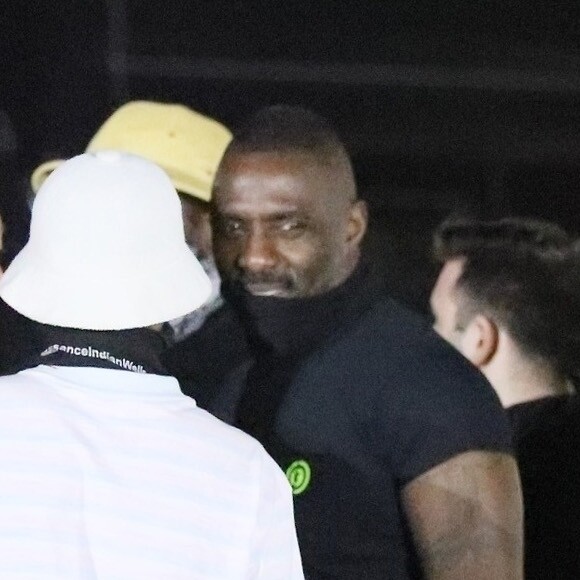 Exclusif - Idris Elba et sa fiancée Sabrina Dhowre au festival de "Coachella 2019" à Indio, le 20 avril 2019.