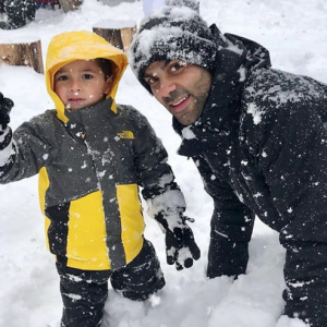 Tony Parker et ses fils sur Instagram.