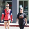 Exclusif - Ashley Benson et Cara Delevingne sont allées se faire pomponner dans le spa Lunchbox Wax à West Hollywood, le 7 août 2018.