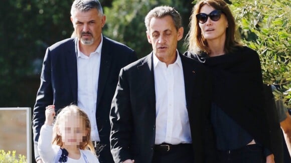Carla Bruni : moments complices entre Giulia et son papa, Nicolas Sarkozy