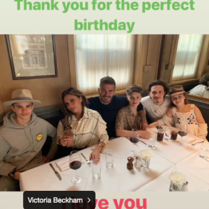 Anniversaire de David Beckham, le 2 mai 2019.