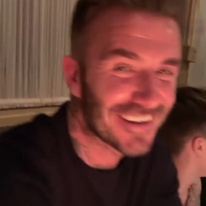 Anniversaire de David Beckham, le 2 mai 2019.