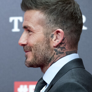 David Beckham assiste à un événement pour la marque "Tudor" à Madrid, en Espagne le 29 avril 2019.  David Beckham attends event for products of Tudor in Madrid, Spain on Monday 29 April, 2019.29/04/2019 - MADRID