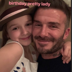 Anniversaire de David Beckham.