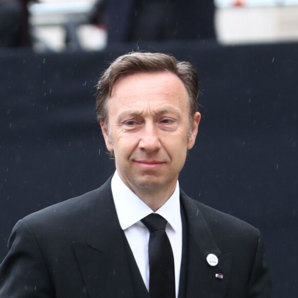 Stéphane Bern - Obsèques du grand-duc Jean de Luxembourg en la cathédrale Notre-Dame de Luxembourg le 4 mai 2019. © Cyril Moreau - Alain Rolland/Bestimage