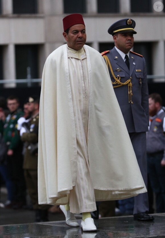 Le prince Moulay Rachid du Maroc - Obsèques du grand-duc Jean de Luxembourg en la cathédrale Notre-Dame de Luxembourg le 4 mai 2019. © Cyril Moreau - Alain Rolland/Bestimage