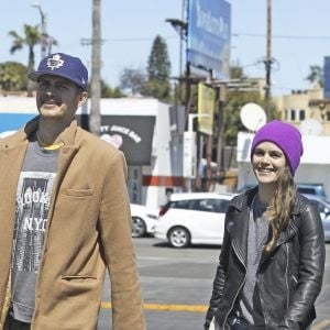 Exclusif - Rachel Bilson et son mari Hayden Christensen sont allés déjeuner au restaurant 'Du-Par' à Los Angeles, le 23 mars 2017 © CPA/Bestimage