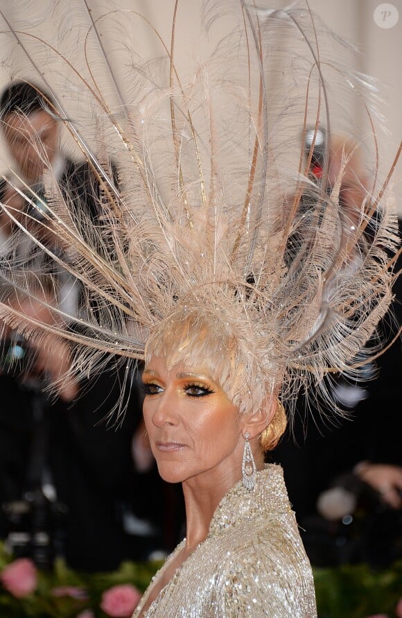 Celine Dion en Oscar de la Renta au 71e Met Gala du Costume Institute sur le thème "Camp: Notes on Fashion" au Metropolitan Museum of Art à New York, le 6 mai 2019.