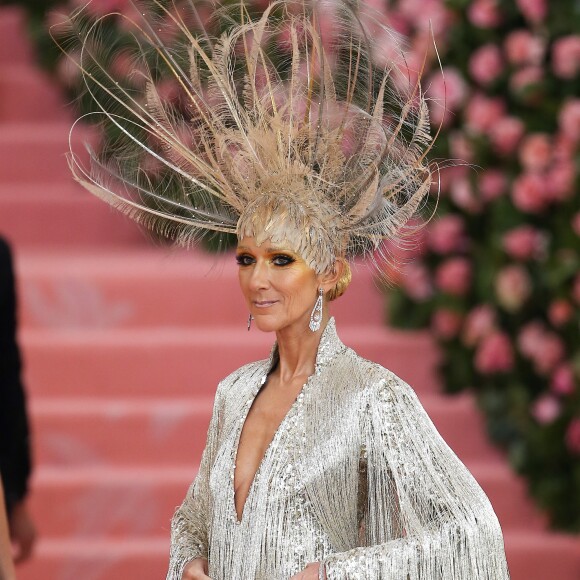 Celine Dion en Oscar de la Renta au 71e Met Gala du Costume Institute sur le thème "Camp: Notes on Fashion" au Metropolitan Museum of Art à New York, le 6 mai 2019. © Morgan Dessalles / Charles Guerin / Bestimage