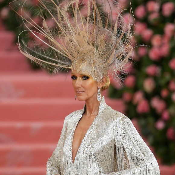Celine Dion en Oscar de la Renta au 71e Met Gala du Costume Institute sur le thème "Camp: Notes on Fashion" au Metropolitan Museum of Art à New York, le 6 mai 2019. © Morgan Dessalles / Charles Guerin / Bestimage