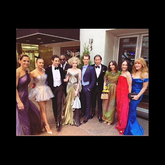 Zac Posen a partagé des photos de Jamie Foxx qu'il a habillé pour le Met Gala, dans sa story Instagram, le 6 mai 2019
