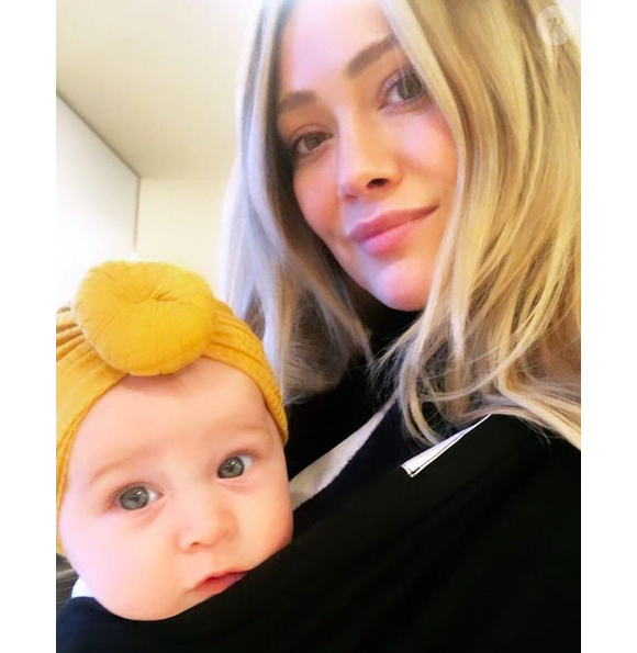 Hilary Duff, maman de Luca et Banks, sur Instagram.