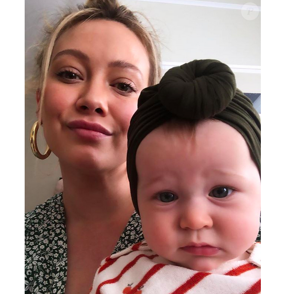 Hilary Duff, maman de Luca et Banks, sur Instagram.